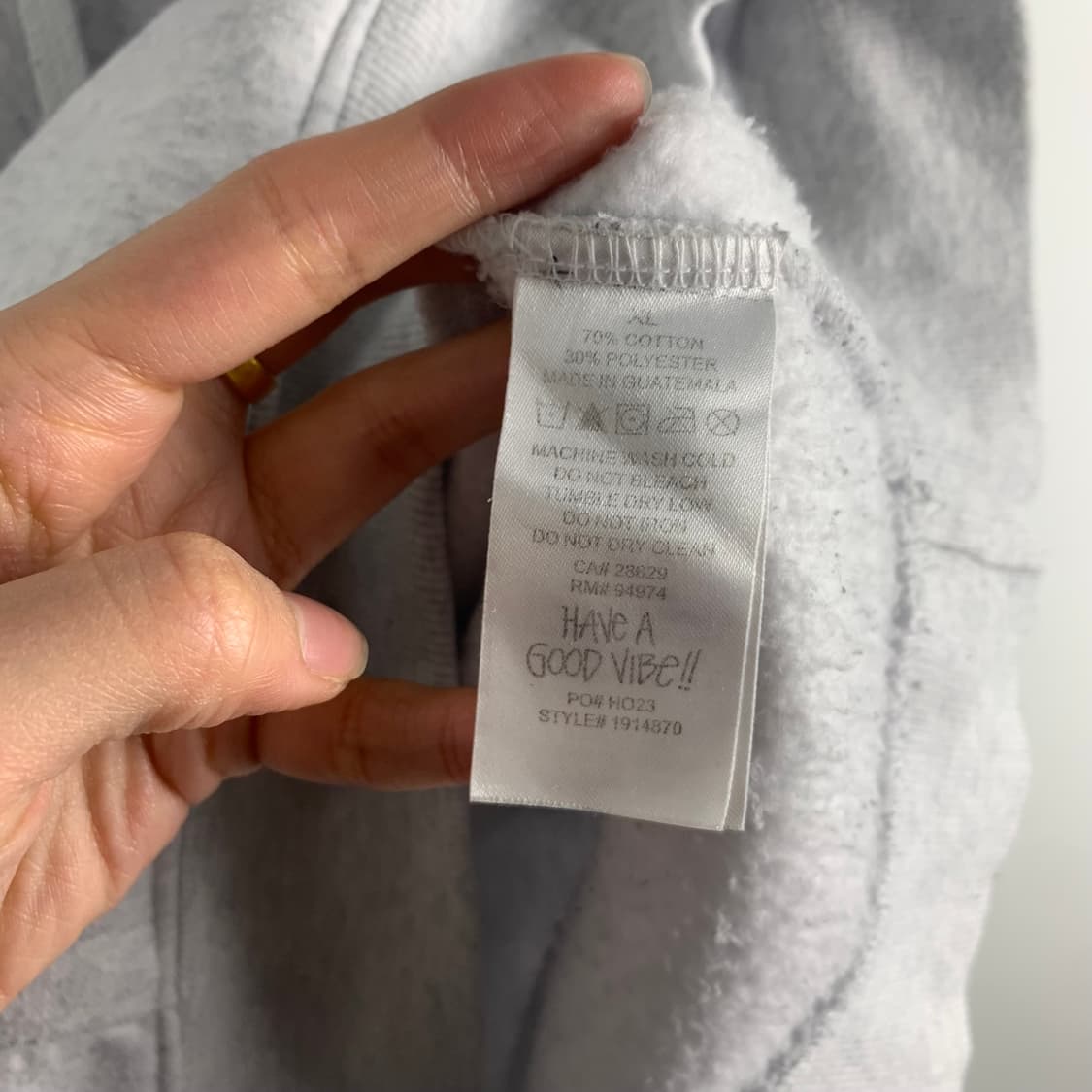 스투시 스탁로고 에쉬해더 후드티 상품이미지7