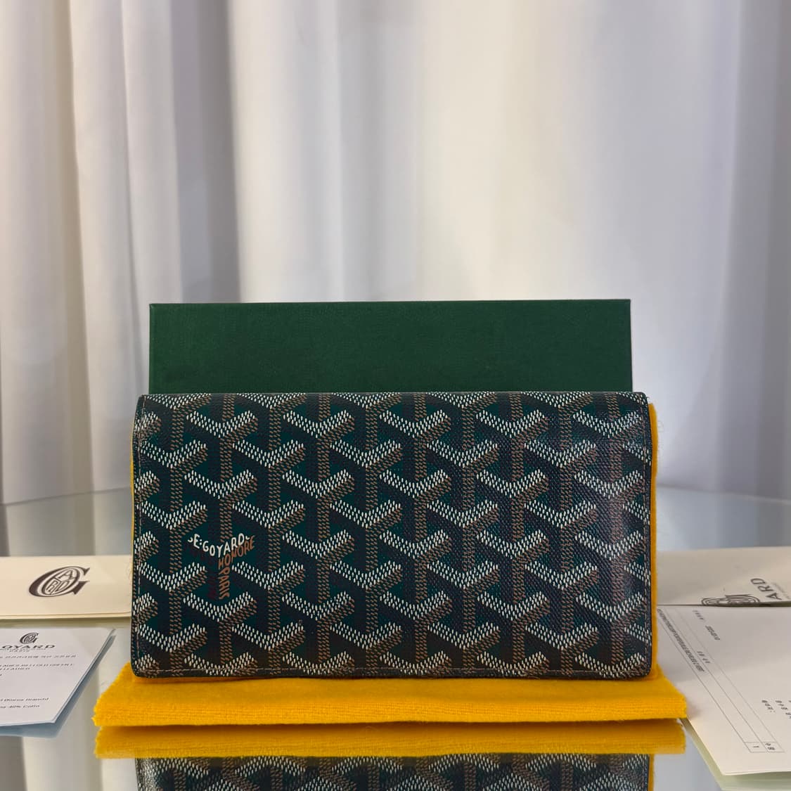 고야드 리슐리우 장지갑 그린  상품이미지1