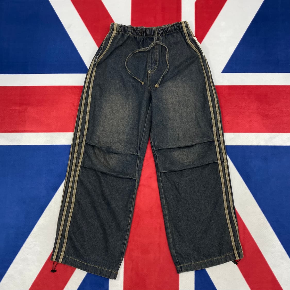 빈티지 밴딩 워싱데님팬츠 FREE 상품이미지1