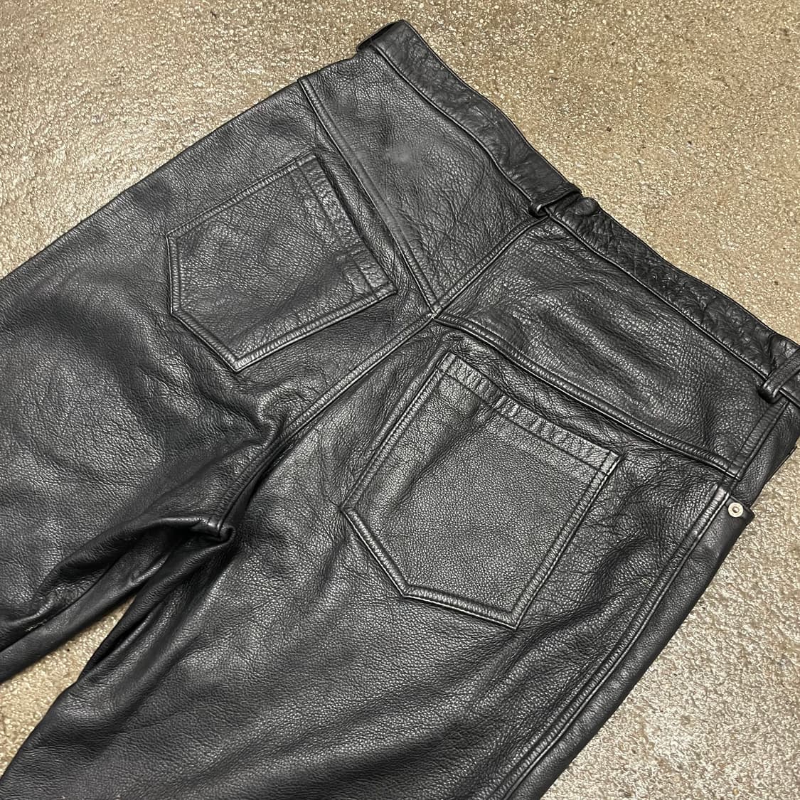 빈티지 소가죽 팬츠 (38“) 상품이미지4