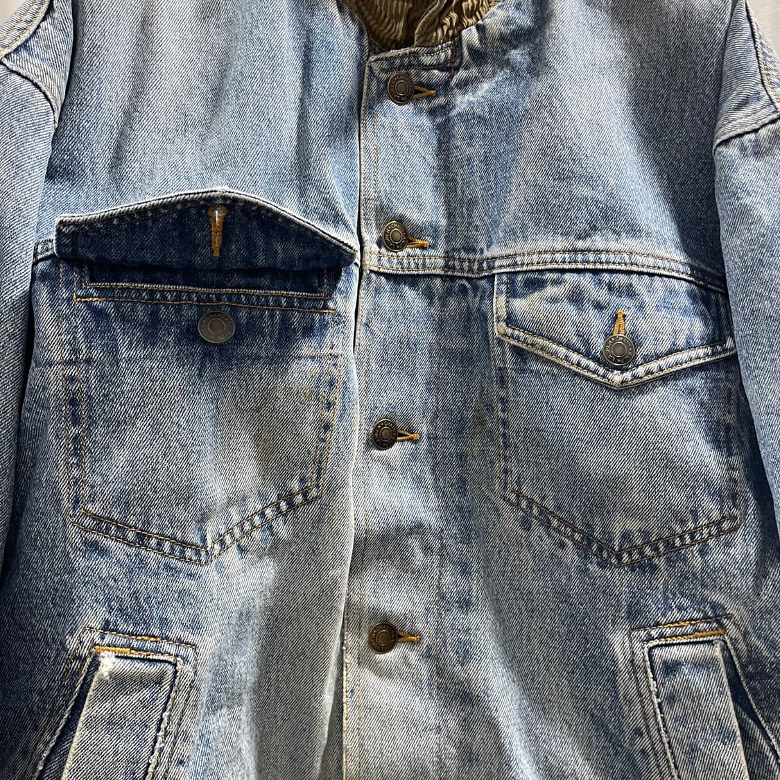 chaps ralph lauren/ 블랑켓 라이너 데님 자켓/ M 상품이미지5