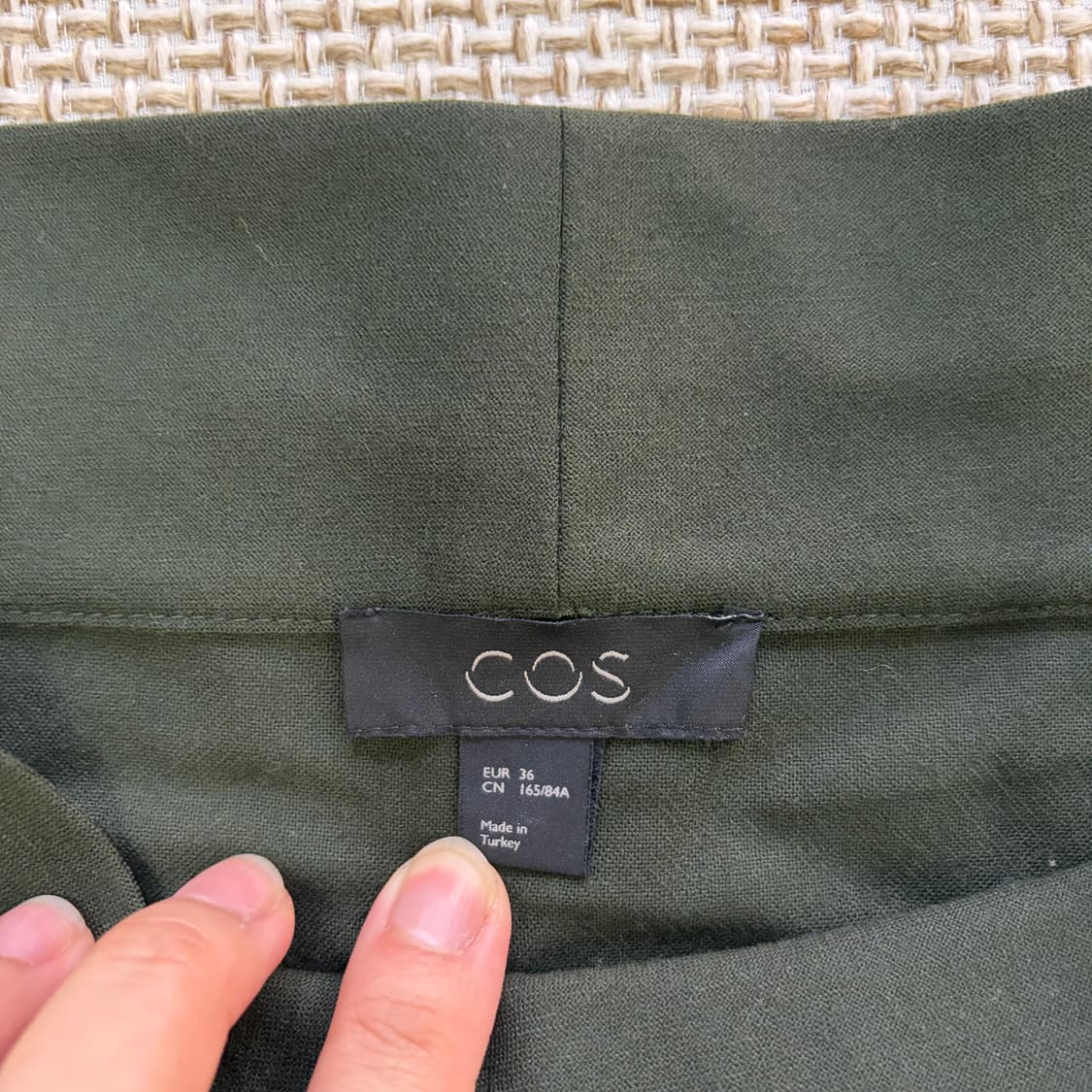 36 COS 하이넥 미디 원피스 0619D2 상품이미지3