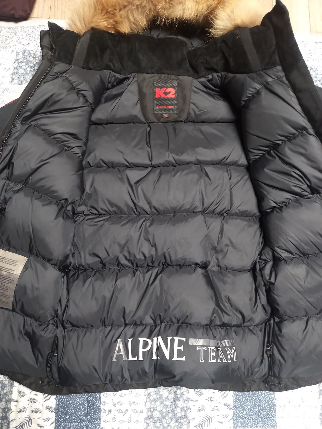 K2 알파인 헤비패딩 블랙  95 상품이미지7
