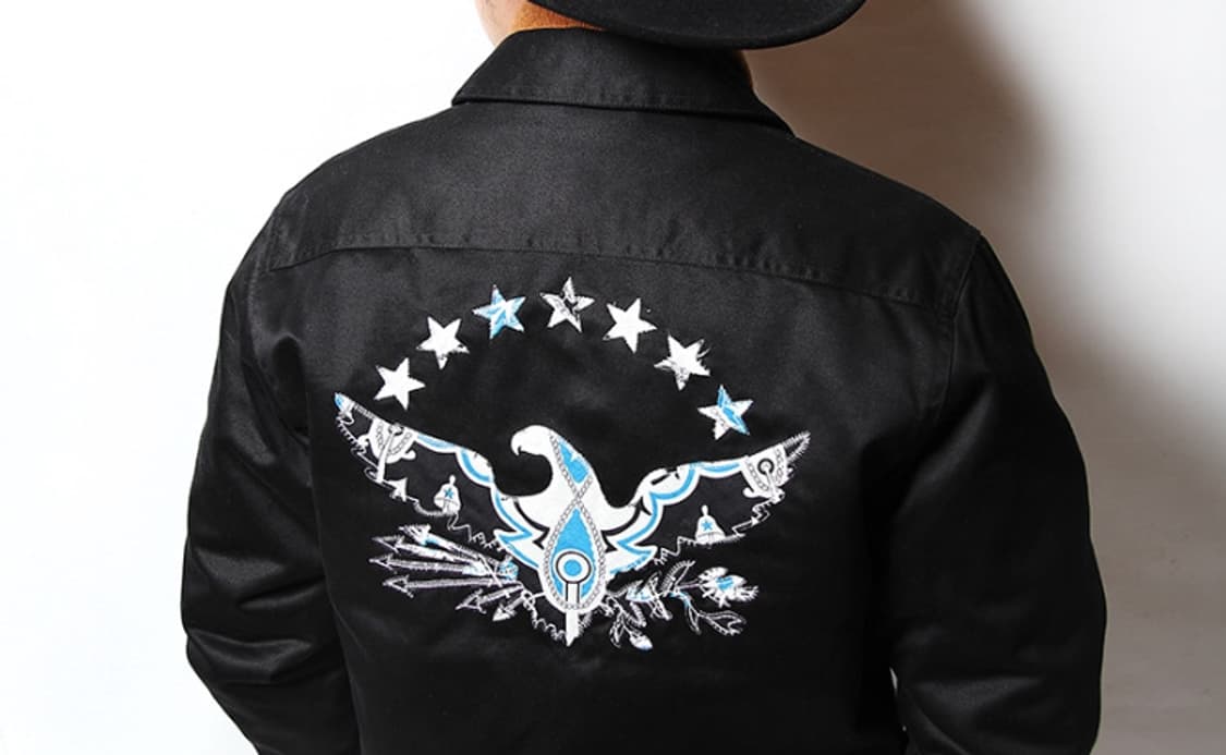 Calee PATCHWORK EMBROIDERY WORK JACKET 상품이미지1