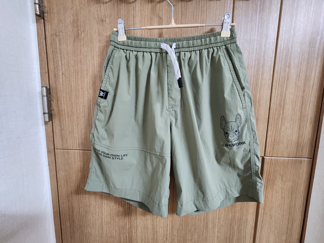 (S)라이프워크 공용 반팔 아노락 반바지 셋업 상품이미지4