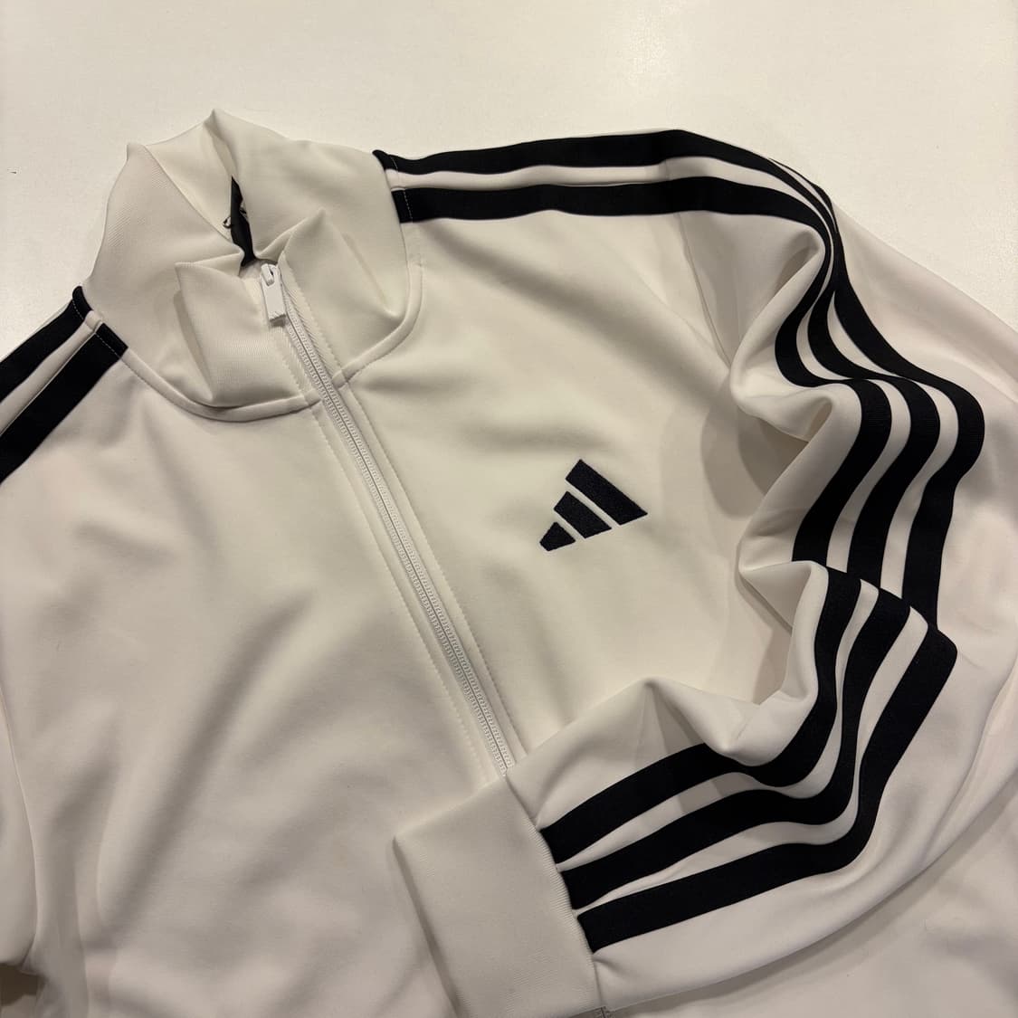 [S] 아디다스 3s 레귤러 삼선 트랙탑 화이트 C335 상품이미지3