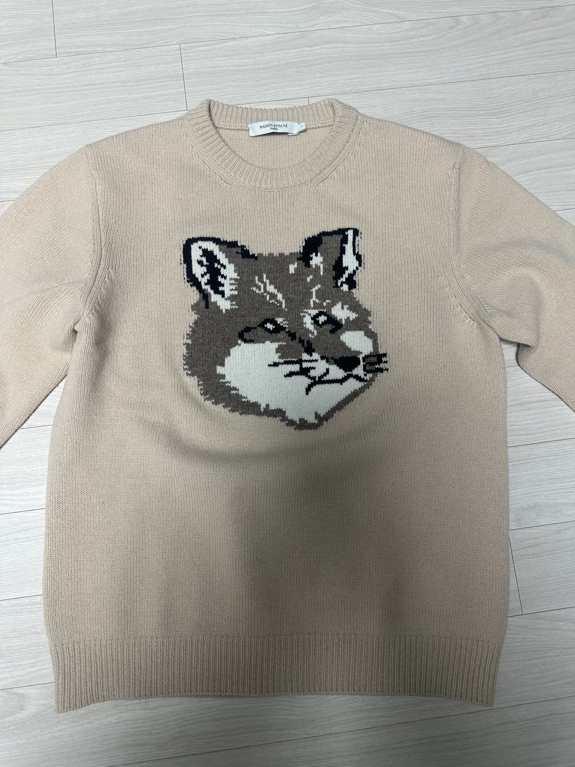 메종키츠네 니트 L 상품이미지1
