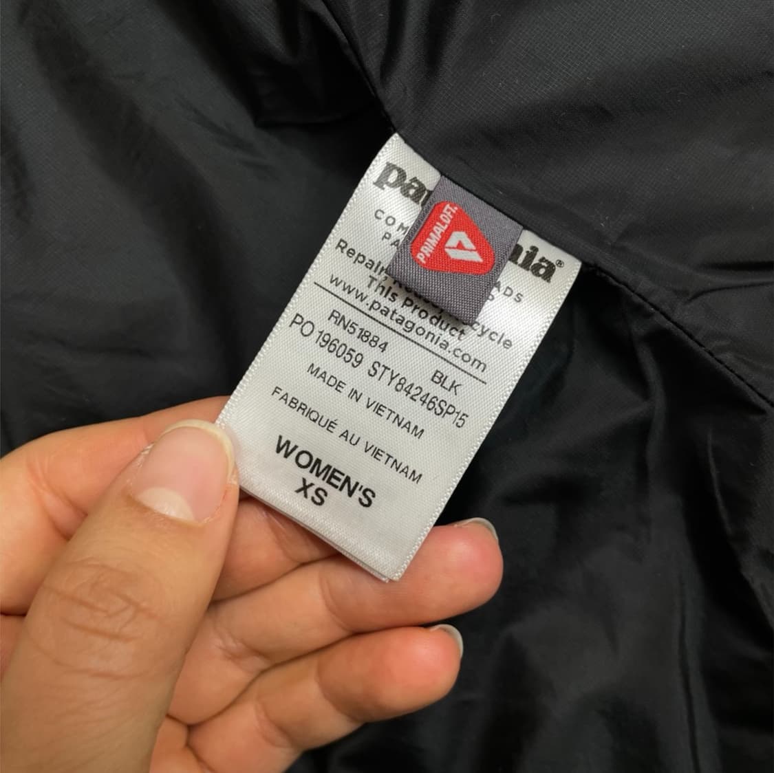 파타고니아 Patagonia 블랙 나노 퍼프 베스트 경량조끼 XS 상품이미지4