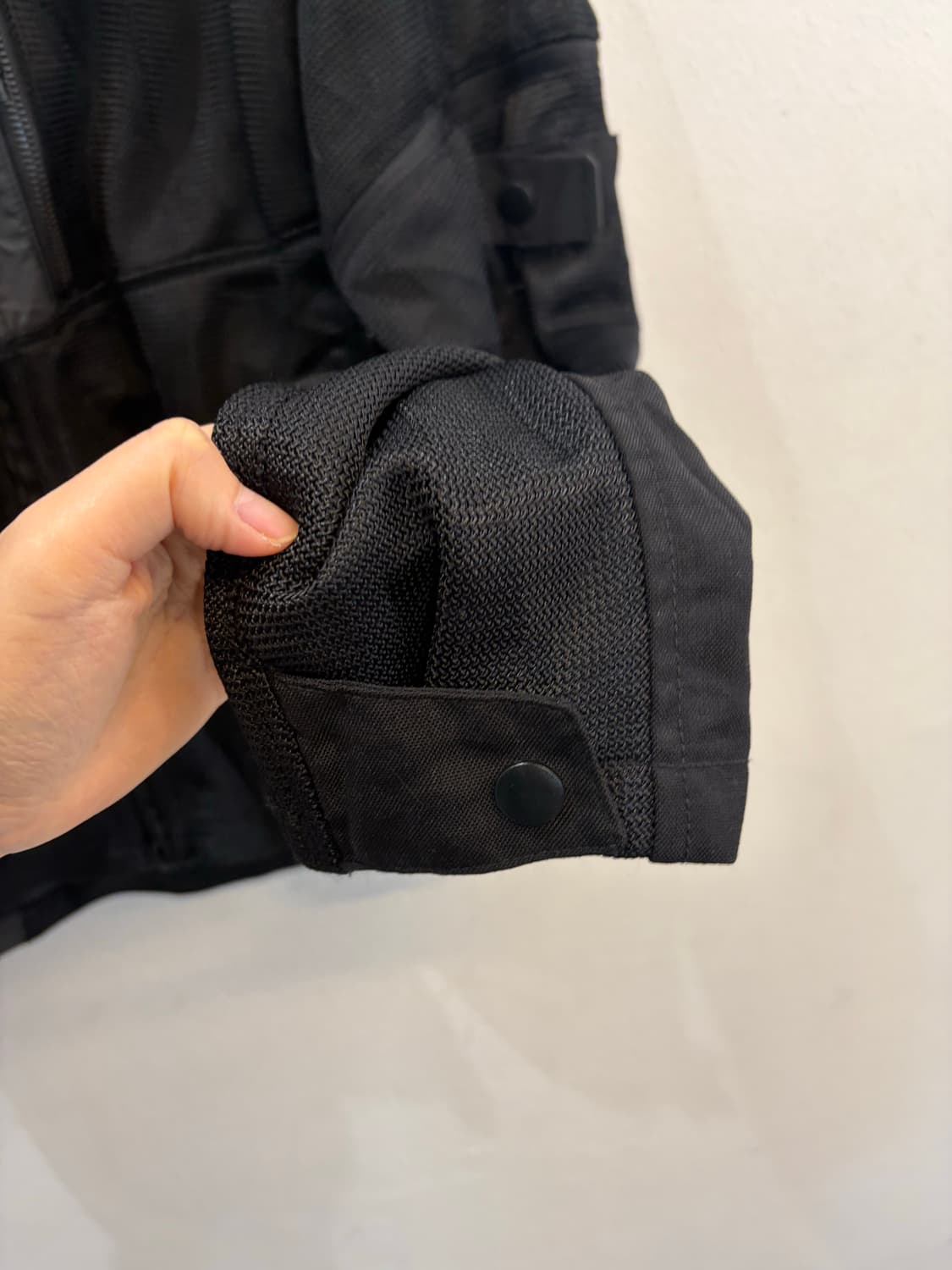 Black Mesh Tech Rider Jacket 상품이미지6