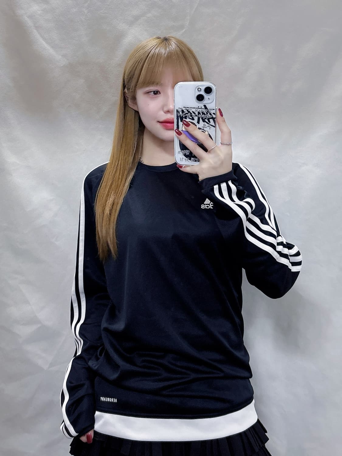 아디다스 삼선 트랙 슬리브  상품이미지2