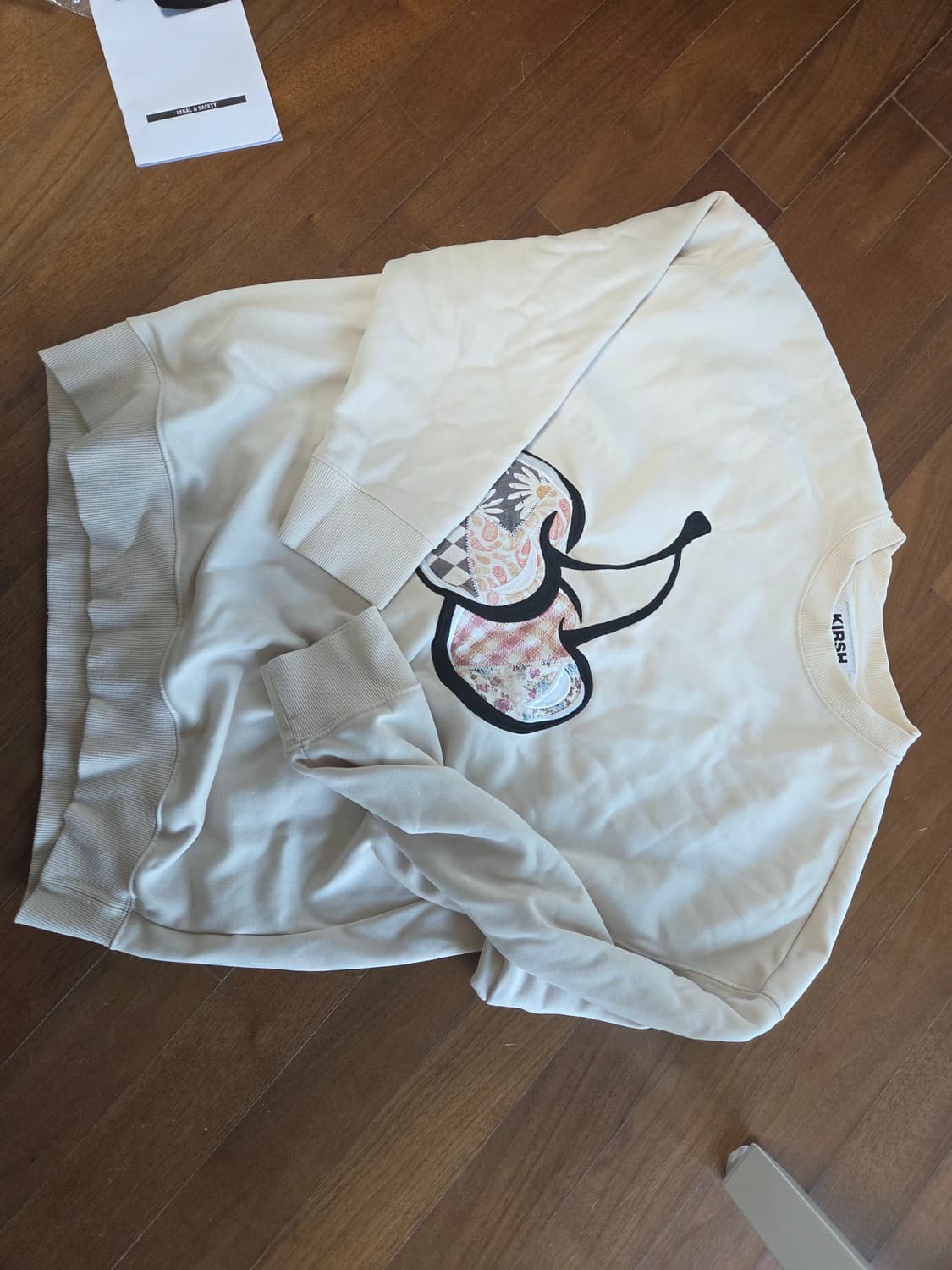 키르시맨투맨 판매합니다~ 상품이미지2