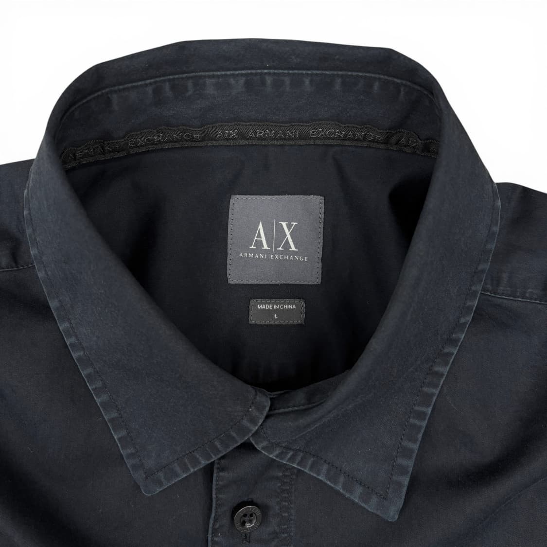 00's 아르마니 익스체인지 코튼 셔츠 상품이미지3
