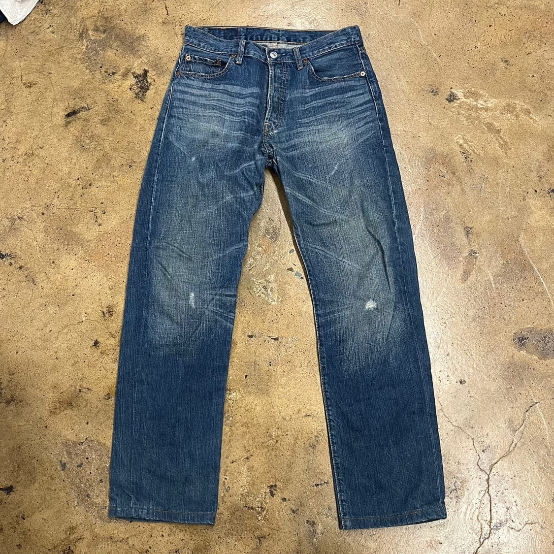 [정품] 리바이스 워싱 데님 청바지 b15 상품이미지2
