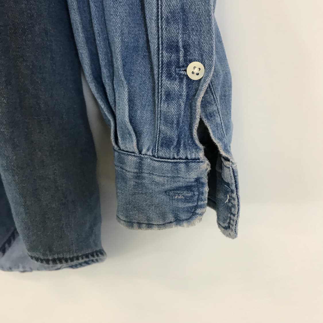 폴로 랄프로렌 빈티지 데님셔츠 [90-95] 상품이미지3