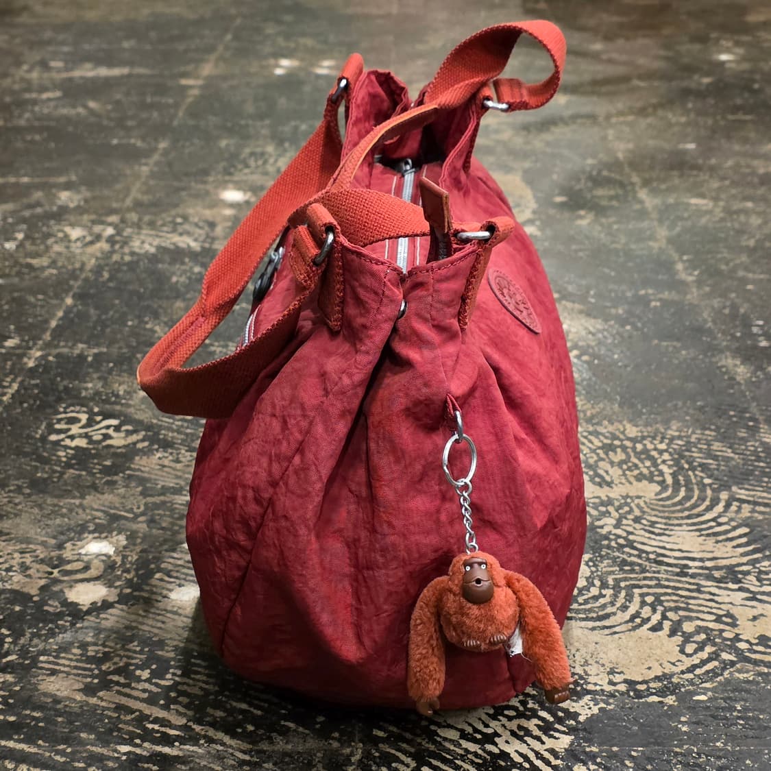 키플링 레드 숄더백  상품이미지7