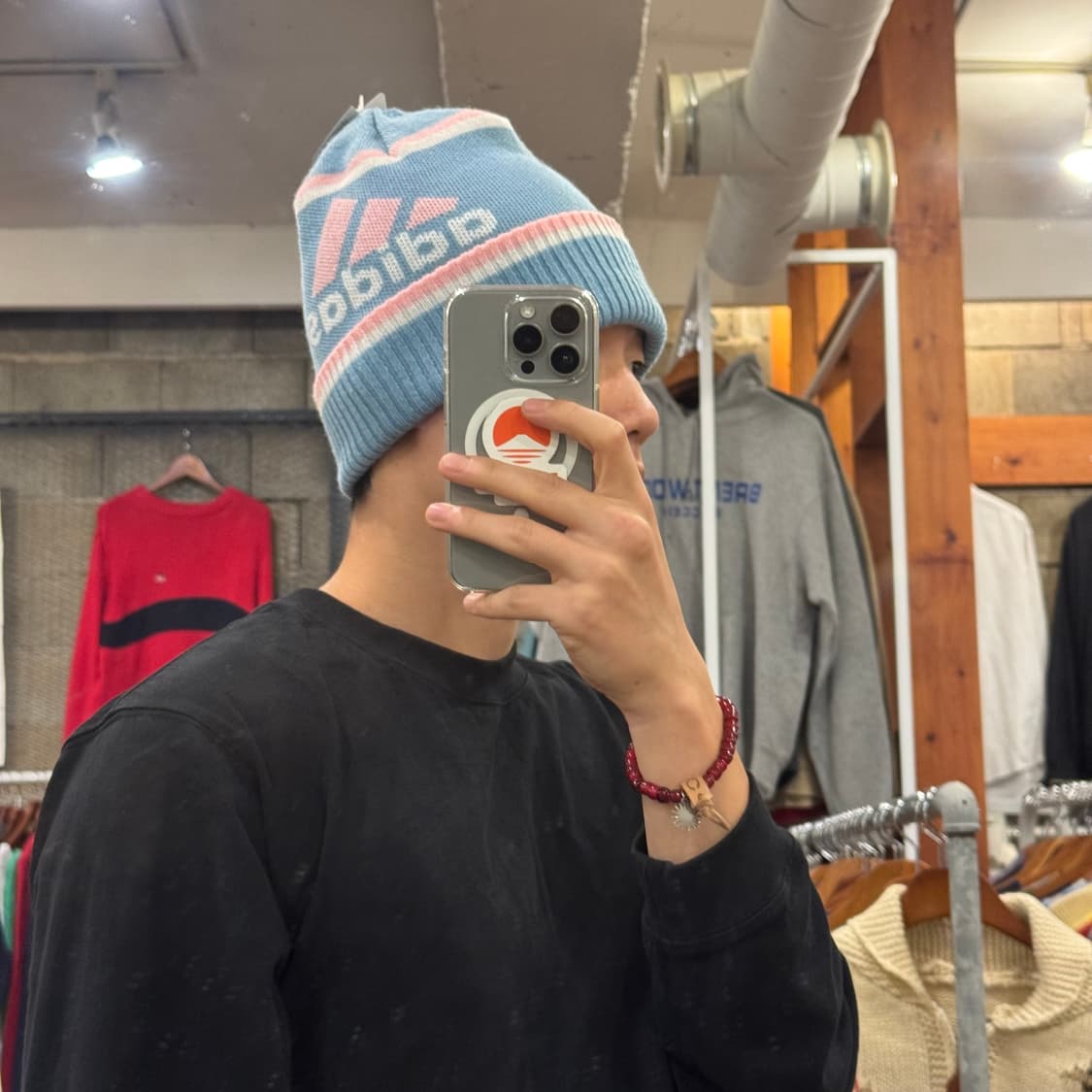 빈티지 adidas 비니(kold_7026) 상품이미지1