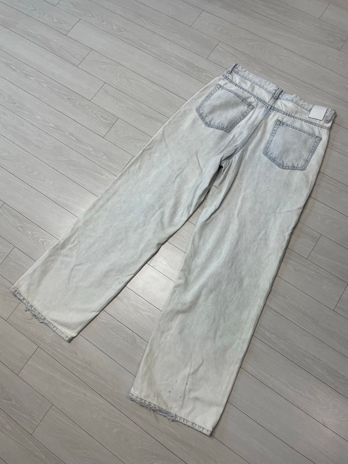 Newtro Wide Denim Pants - Ice Melt 상품이미지4