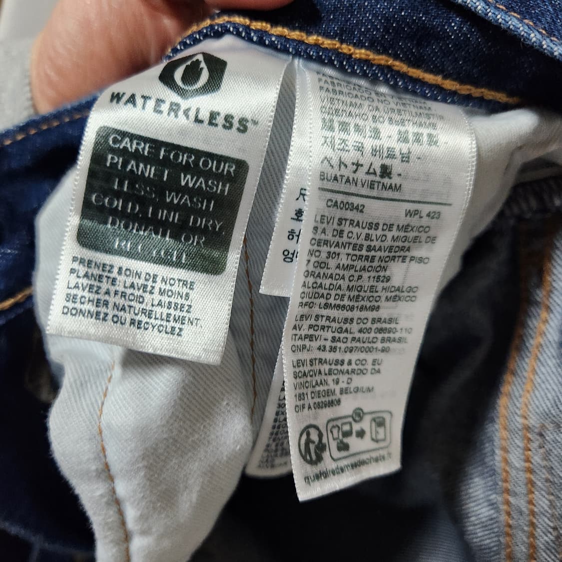 리바이스 프리미엄 청바지 568 남32 상품이미지6