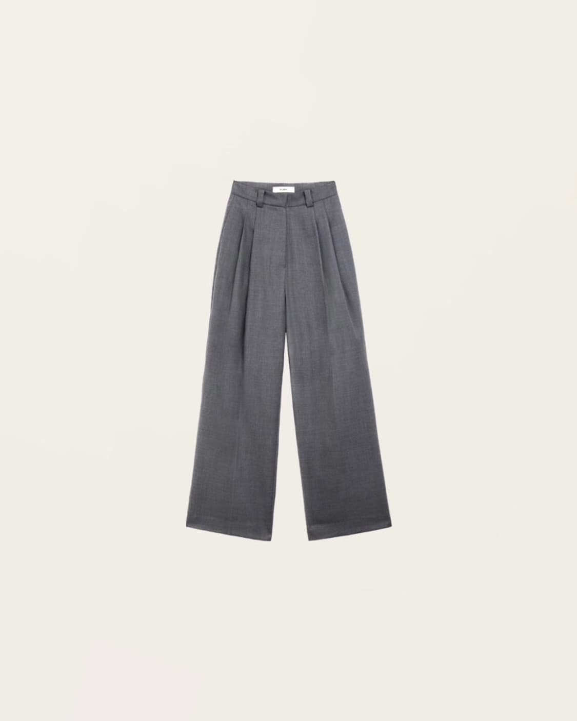 르플레인 프리미엄 그레이 슬랙스, S 상품이미지2