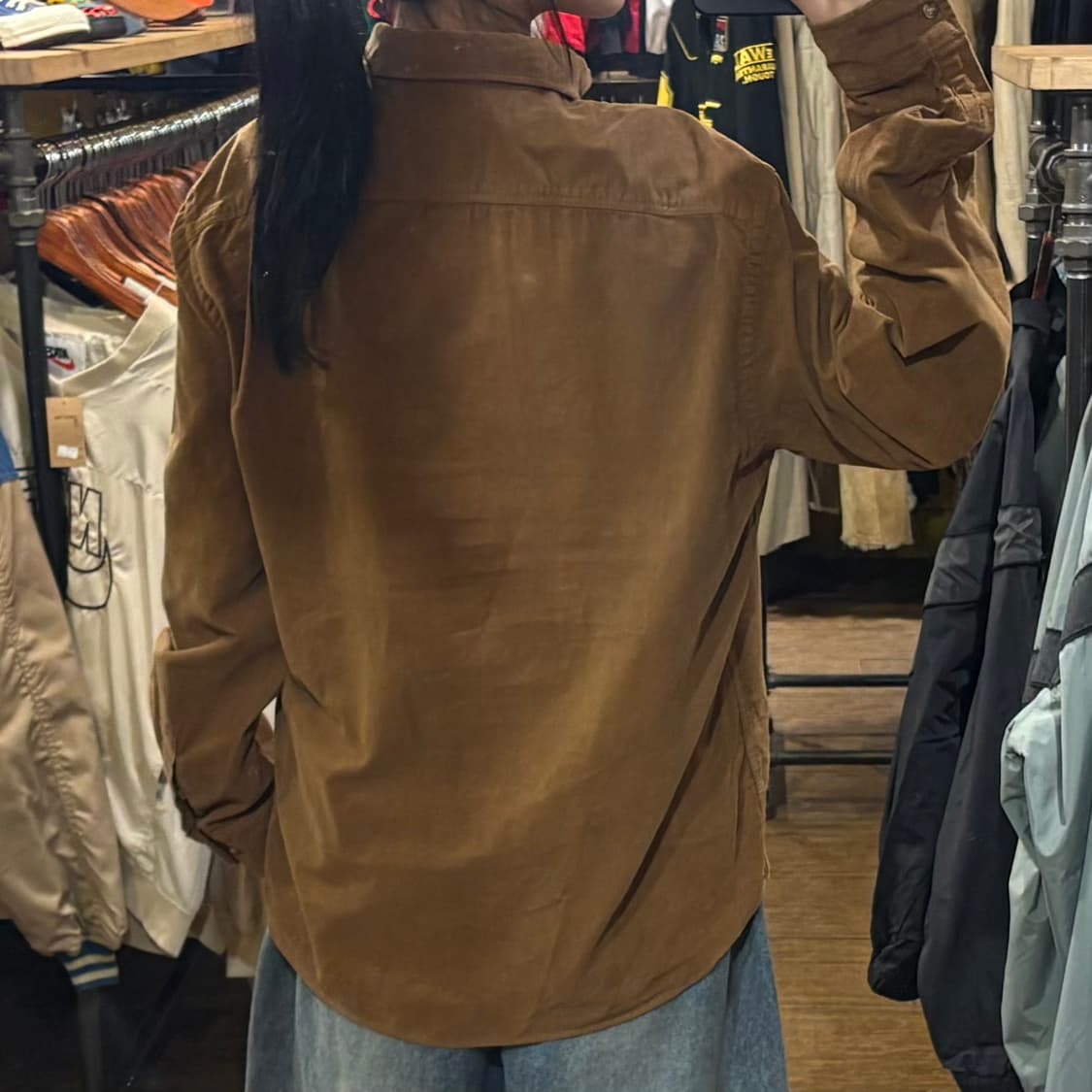 [HI] Carhartt 칼하트 코듀로이 긴팔셔츠 카멜 상품이미지5