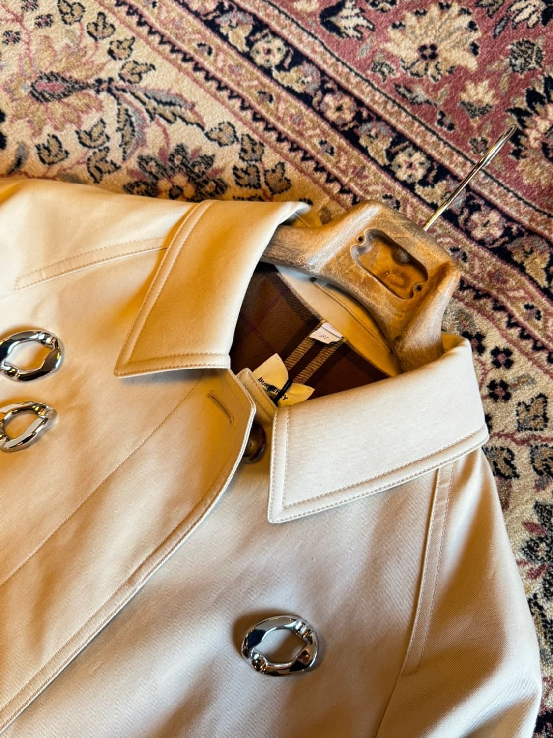 버버리 컬렉션 래글런 코트 100 상품이미지2