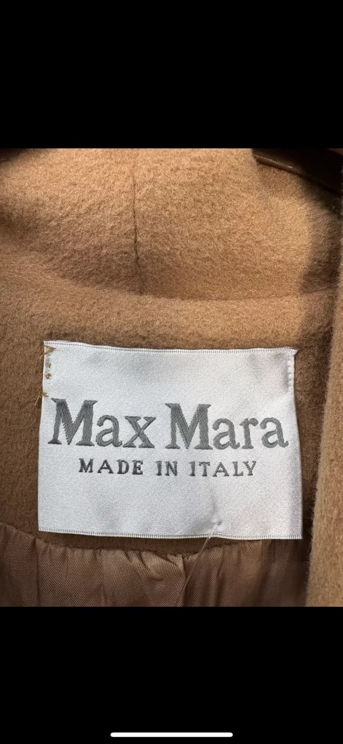 막스마라 카멜 캐시미어 코트 H1946 상품이미지7