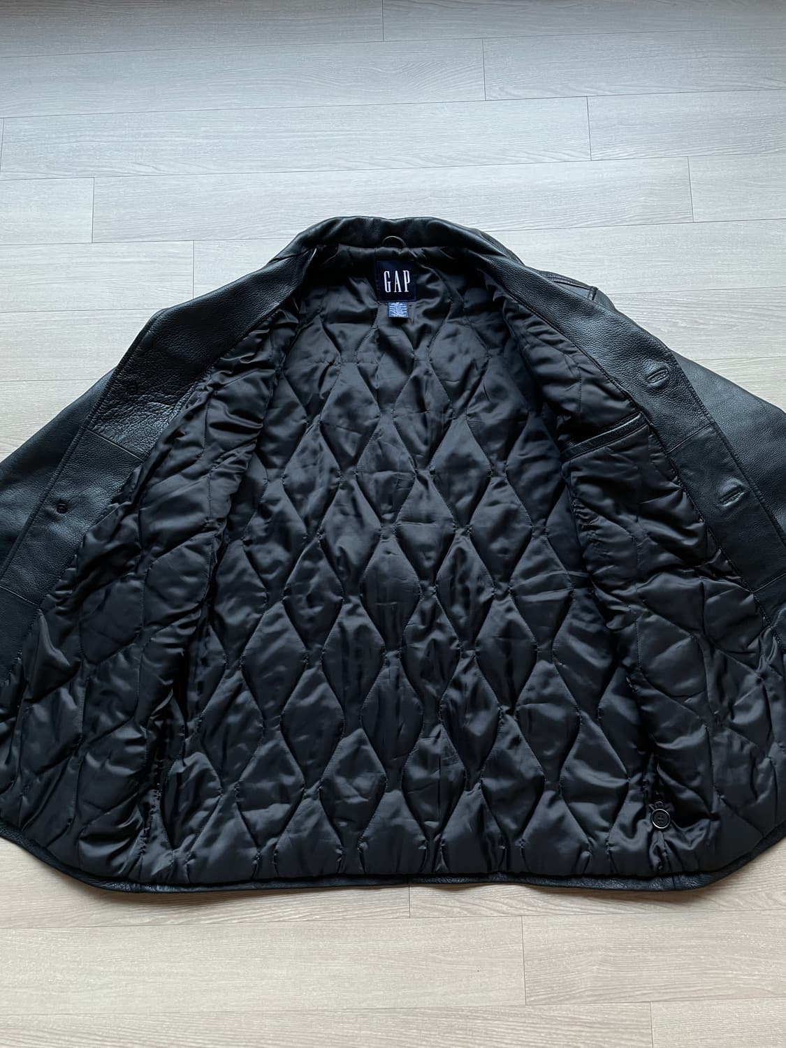 90s 올드갭 레더 카코트 gap carcoat 상품이미지7