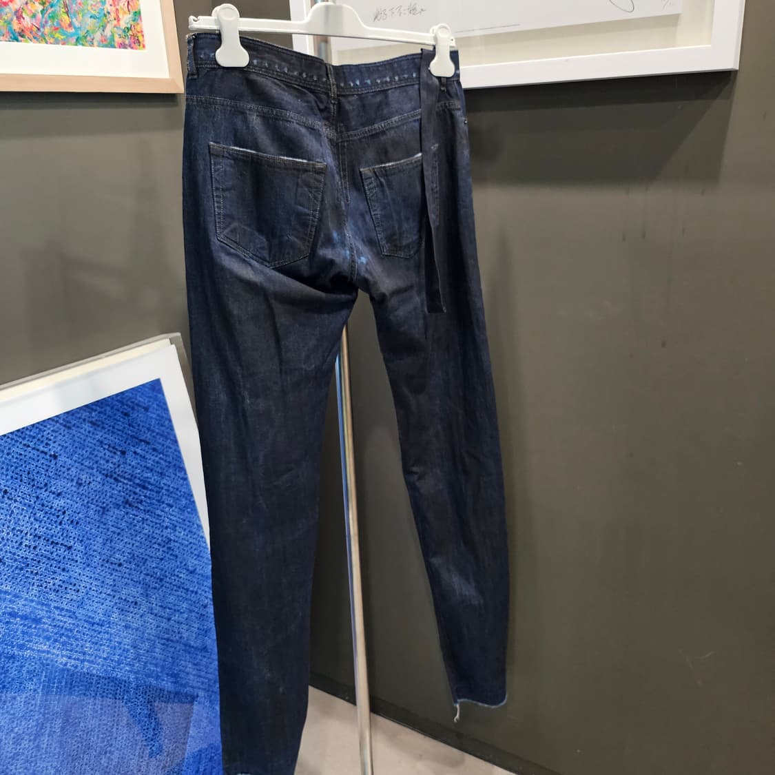 릭오웬스 스트랩 페인팅 디스 아카이브 팬츠(07SS) 상품이미지3