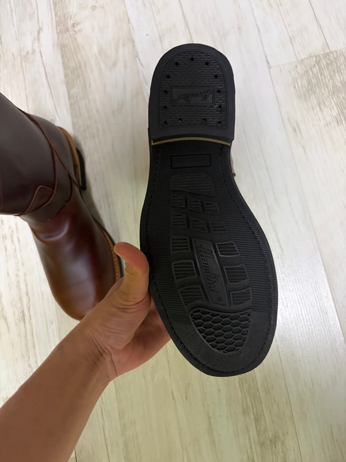 [255]호킨스 엔지니어드 부츠 브라운 새상품 상품이미지3