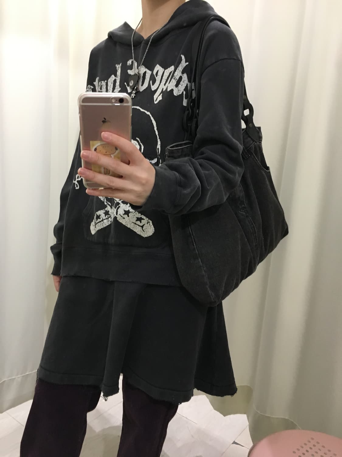 RNA skull hoodie onepiece 상품이미지3