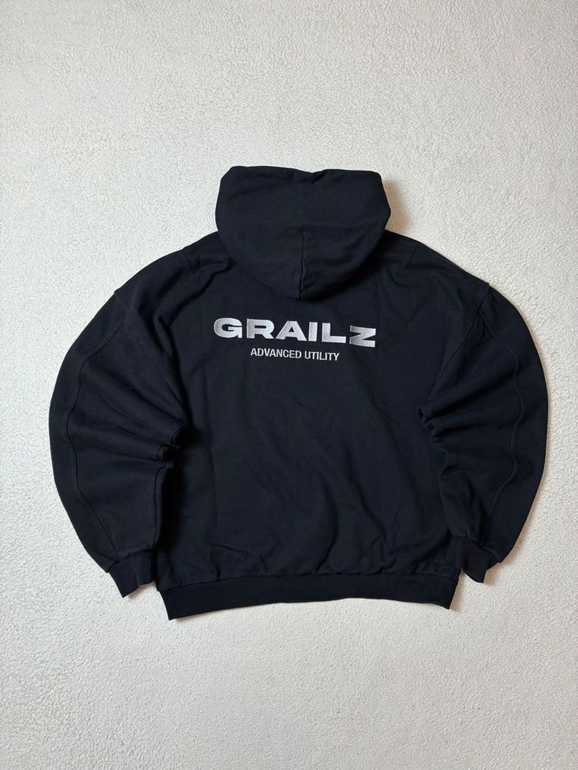 그레일즈 GRAILZ 헤비코튼 로고 자수 후드티 PN7269 상품이미지1