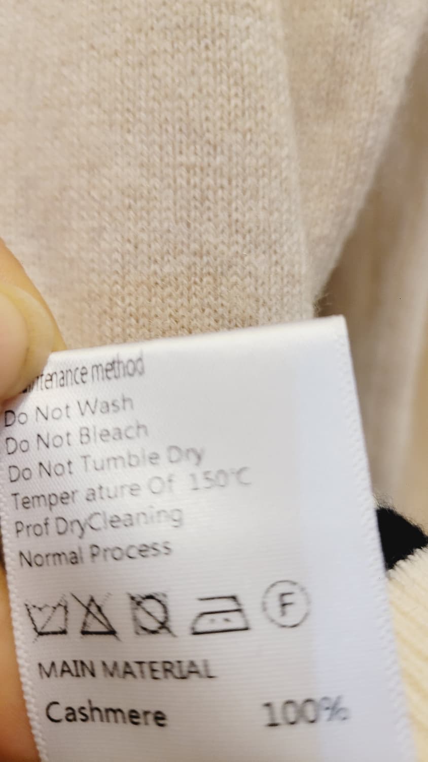 캐시미어 100% 후드집업 상품이미지6