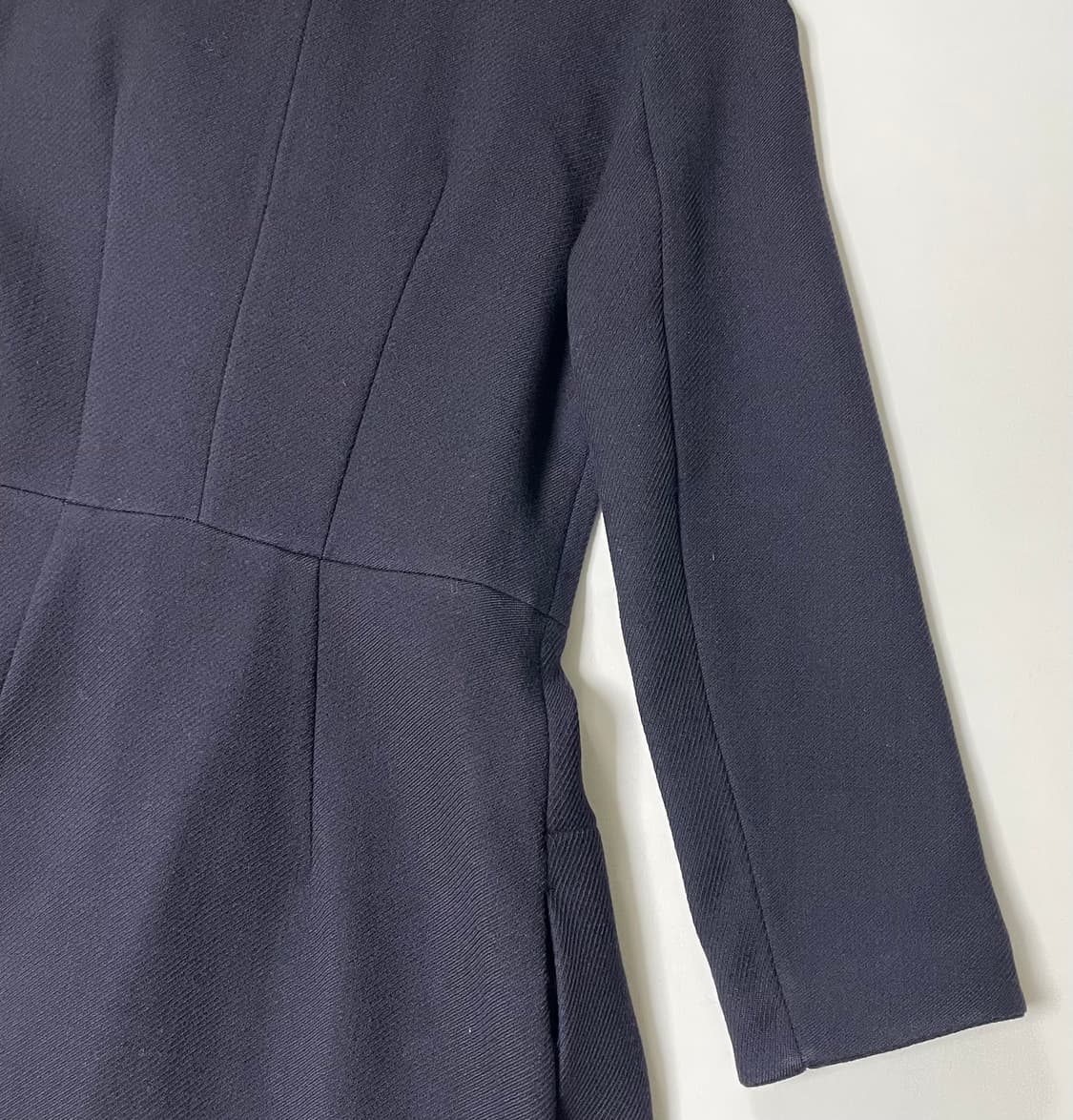 [38] 마르니 히든 버튼 카라 디테일 모100% 롱 코트 상품이미지5