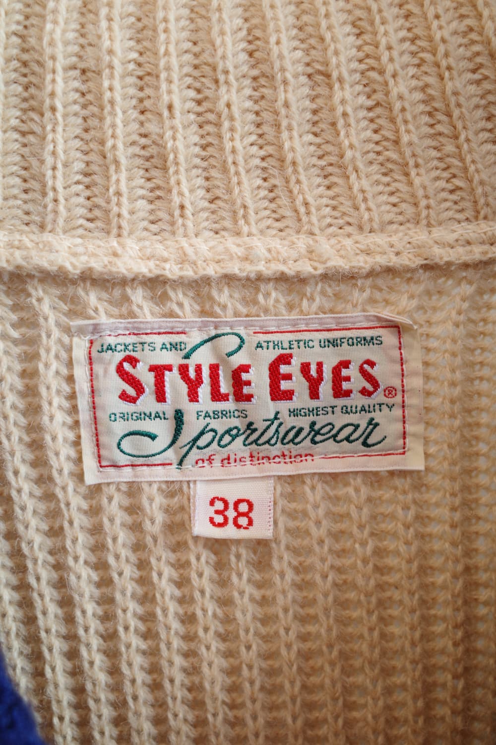 STYLE EYES by 토요 엔터프라이즈 울 집업니트 상품이미지3