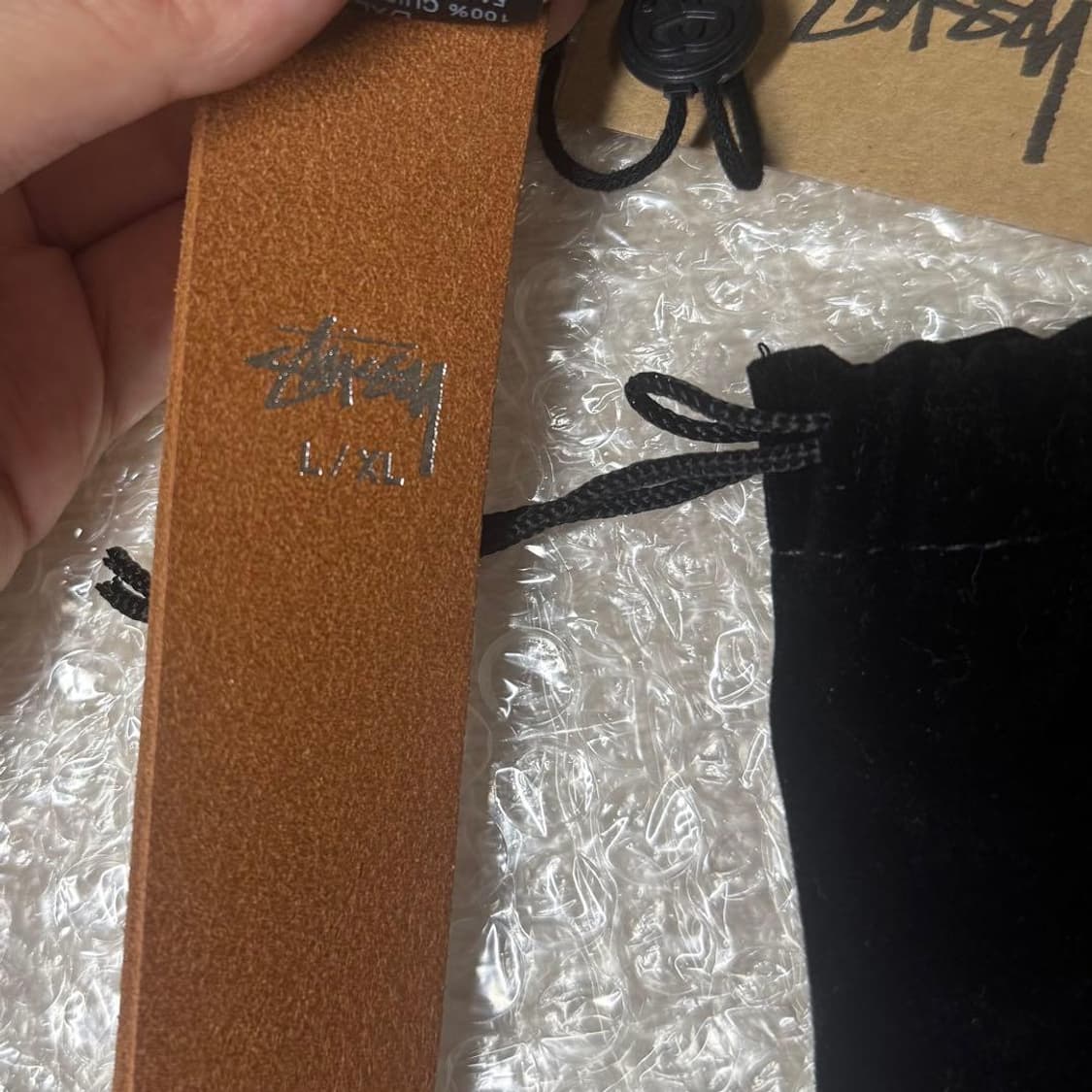 스투시 스터드 레터 벨트 본 상품이미지4