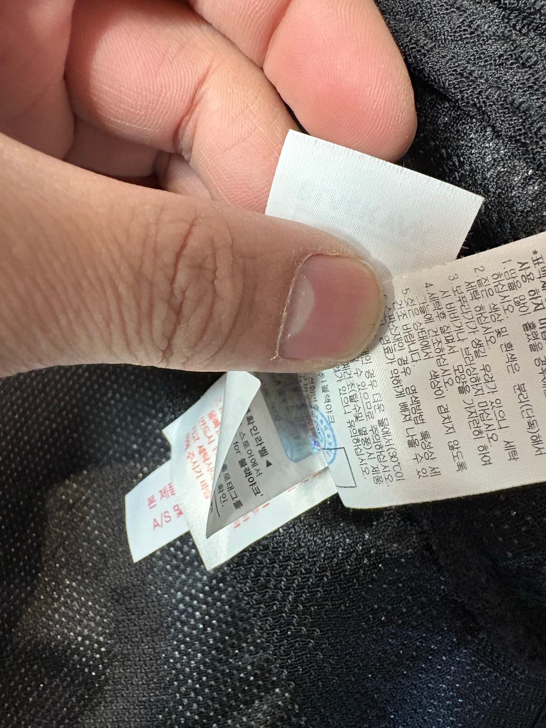 블랙야크 검정색 플리스 자켓 상품이미지5