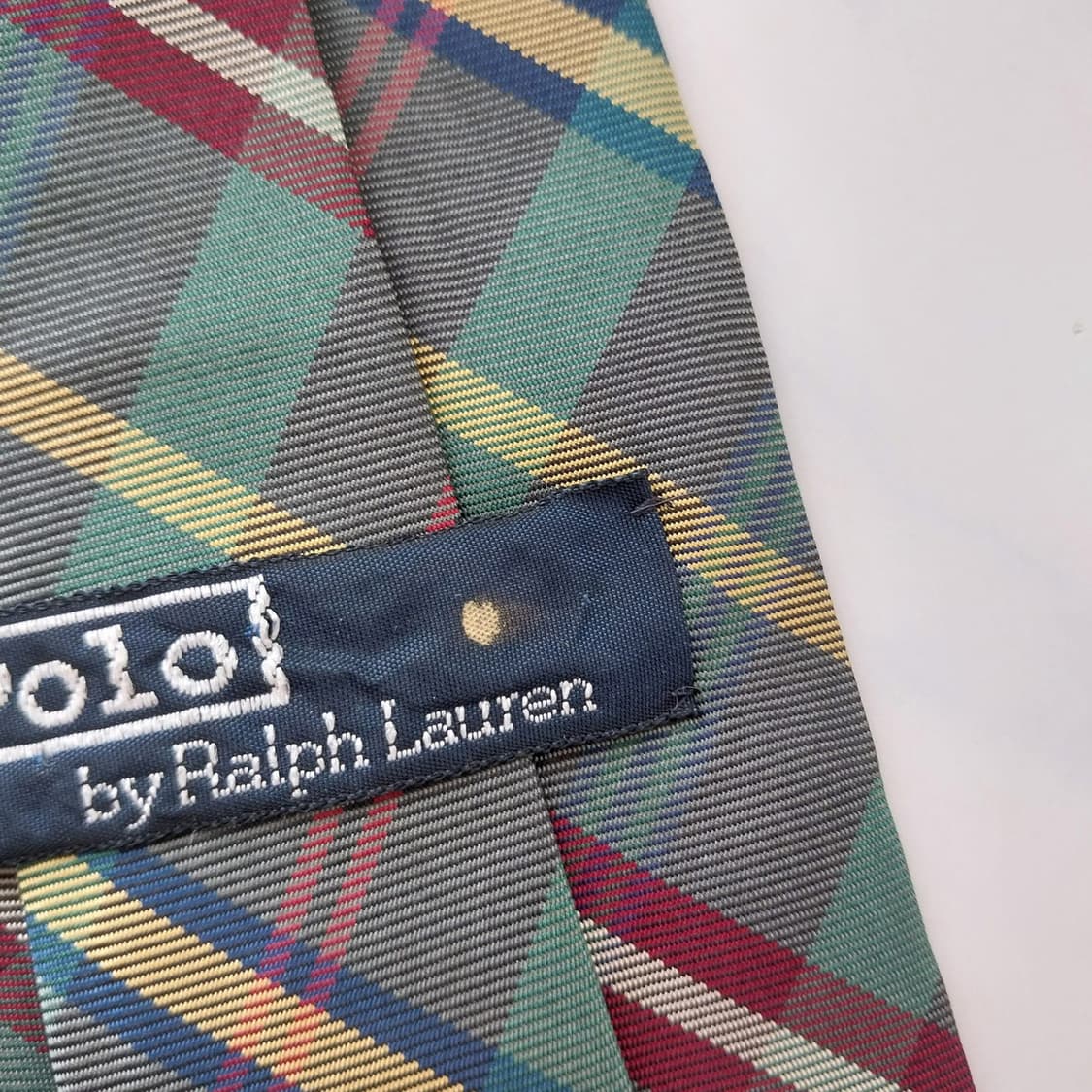 폴로 랄프로렌 넥타이 그린 9.2cm A+등급 K2604 상품이미지10