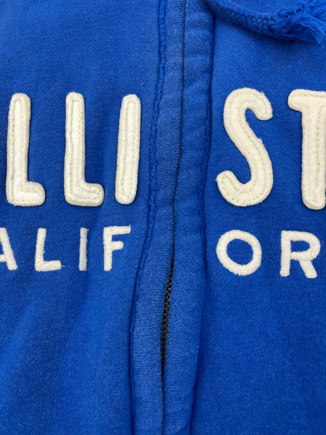 홀리스터 블루 양털집업(L) 상품이미지2