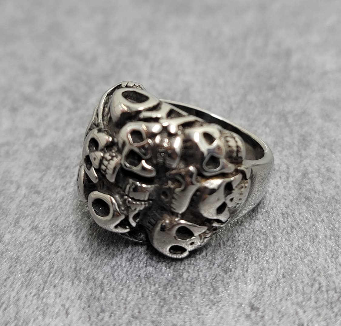skull vintage ring 상품이미지4