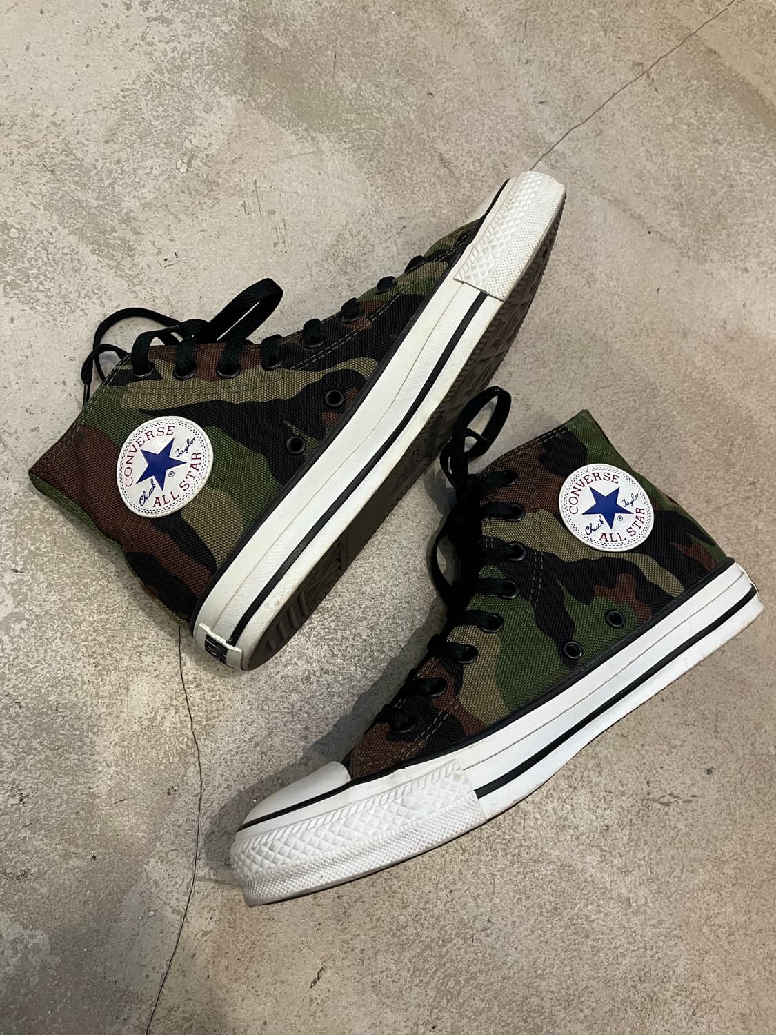 빈티지 컨버스 하이 코듀라 카모 상품이미지2