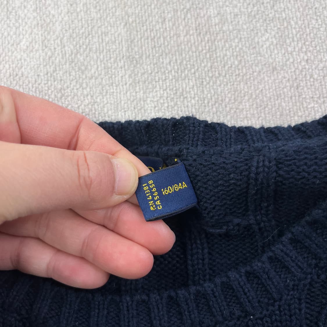 w95 폴로 랄프로렌 꽈배기 니트  상품이미지4