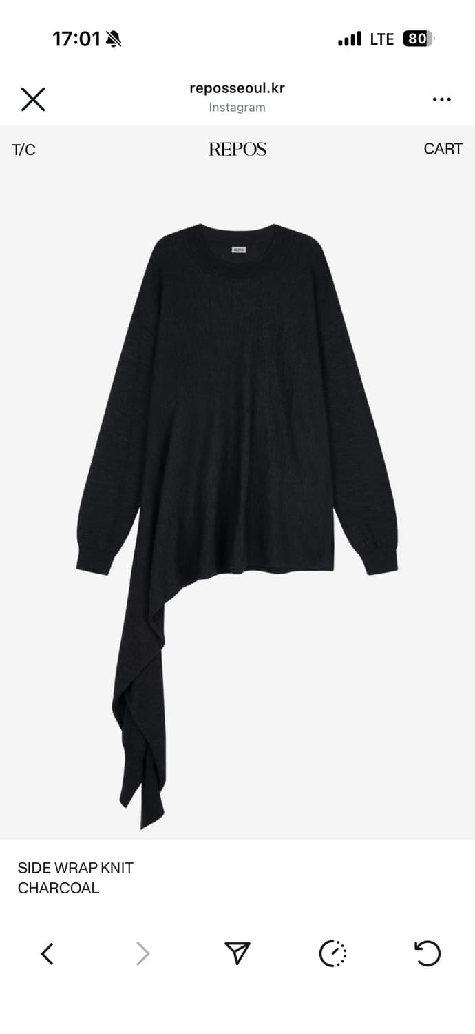 side wrap knit  상품이미지1