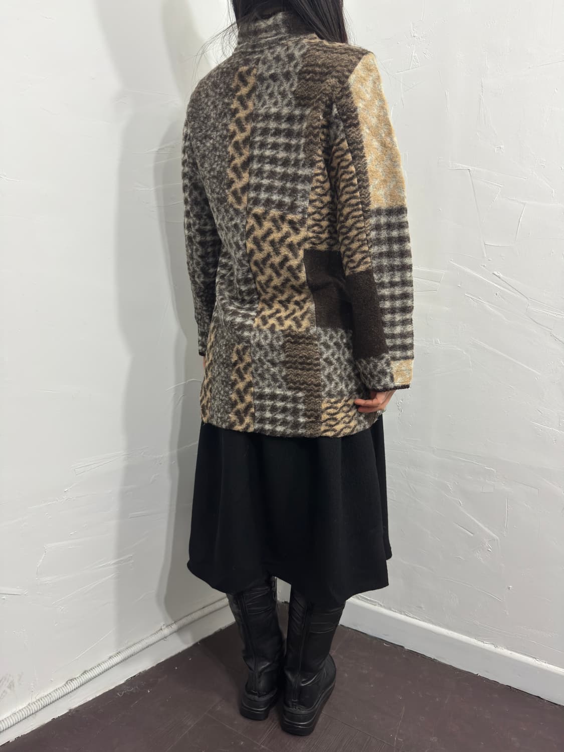 g.lu pattern button wool coat 상품이미지5