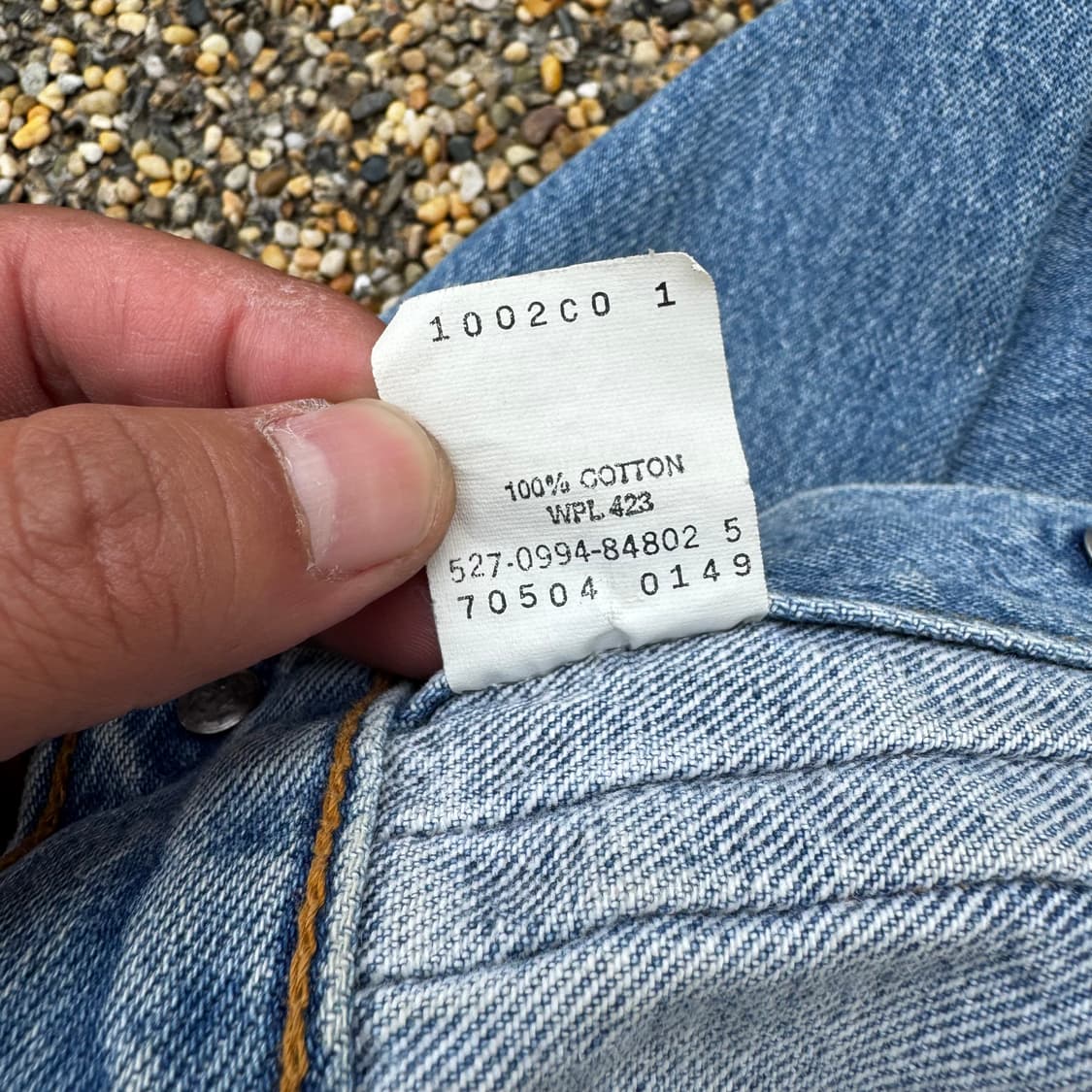 [XL] 90s USA 리바이스 70504-0149 2세대 데님 자켓 상품이미지9
