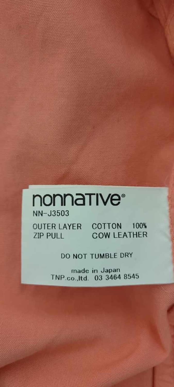 Nonnative 자켓 상품이미지5