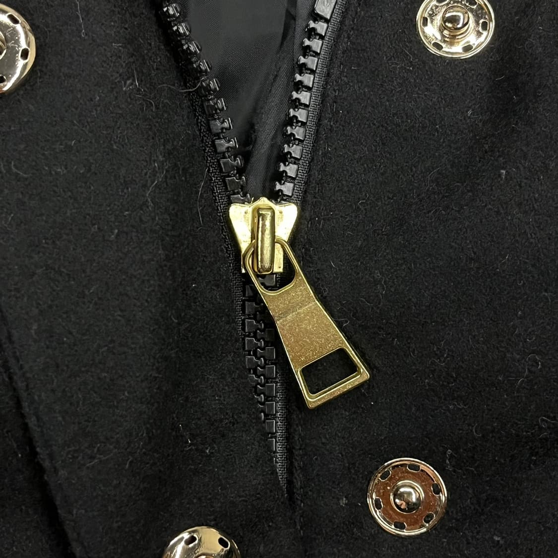 [정품/85] 모스키노 블랙 숏 트렌치 코트 b15 상품이미지7