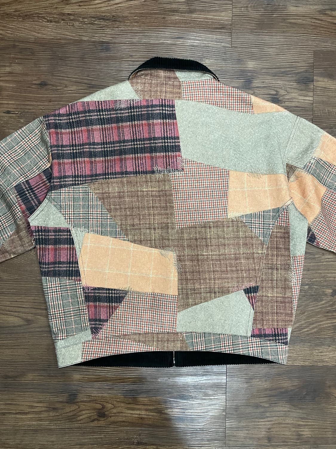 노우웨이브 패치워크 코튼 자켓 상품이미지9