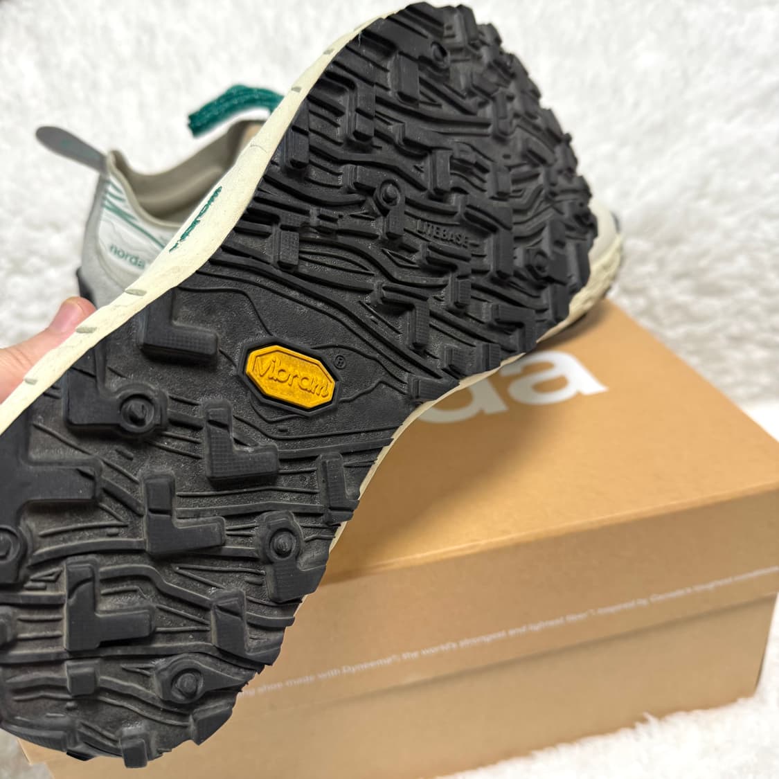 노다 001 화이트 포레스트 275 size 비브람 트레일러닝 상품이미지8