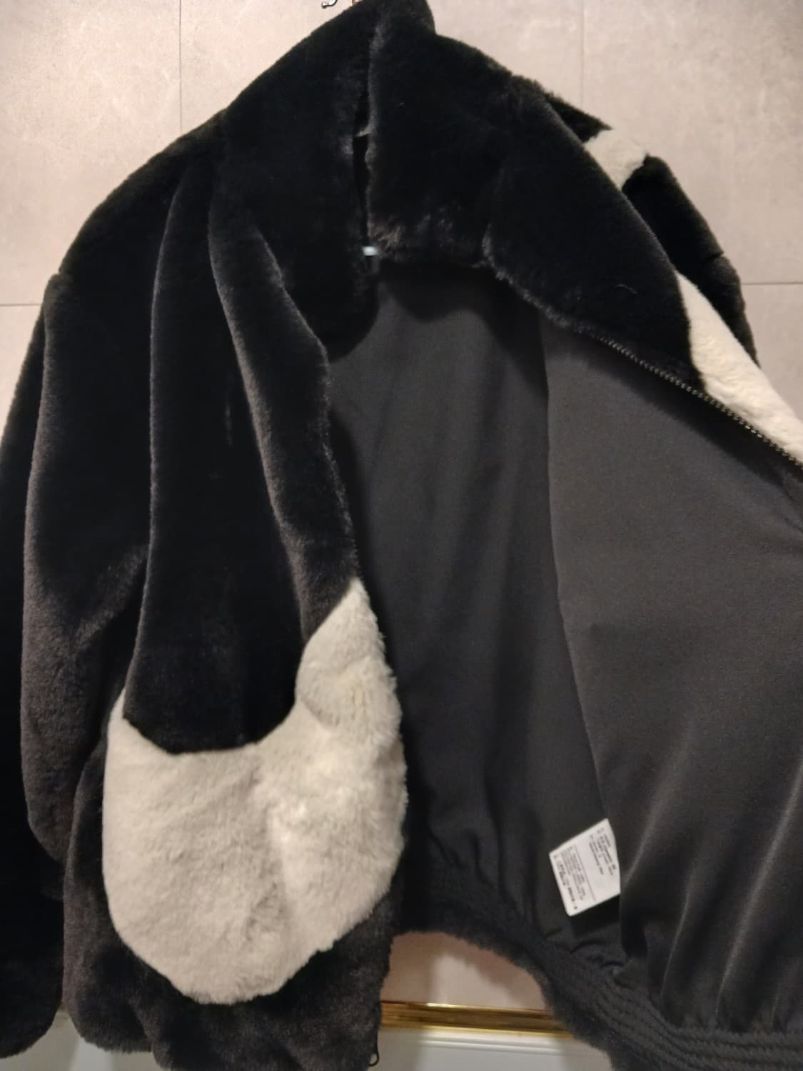 나이키 스우시 정품 여성 퍼 자켓 S 사이즈 상품이미지5