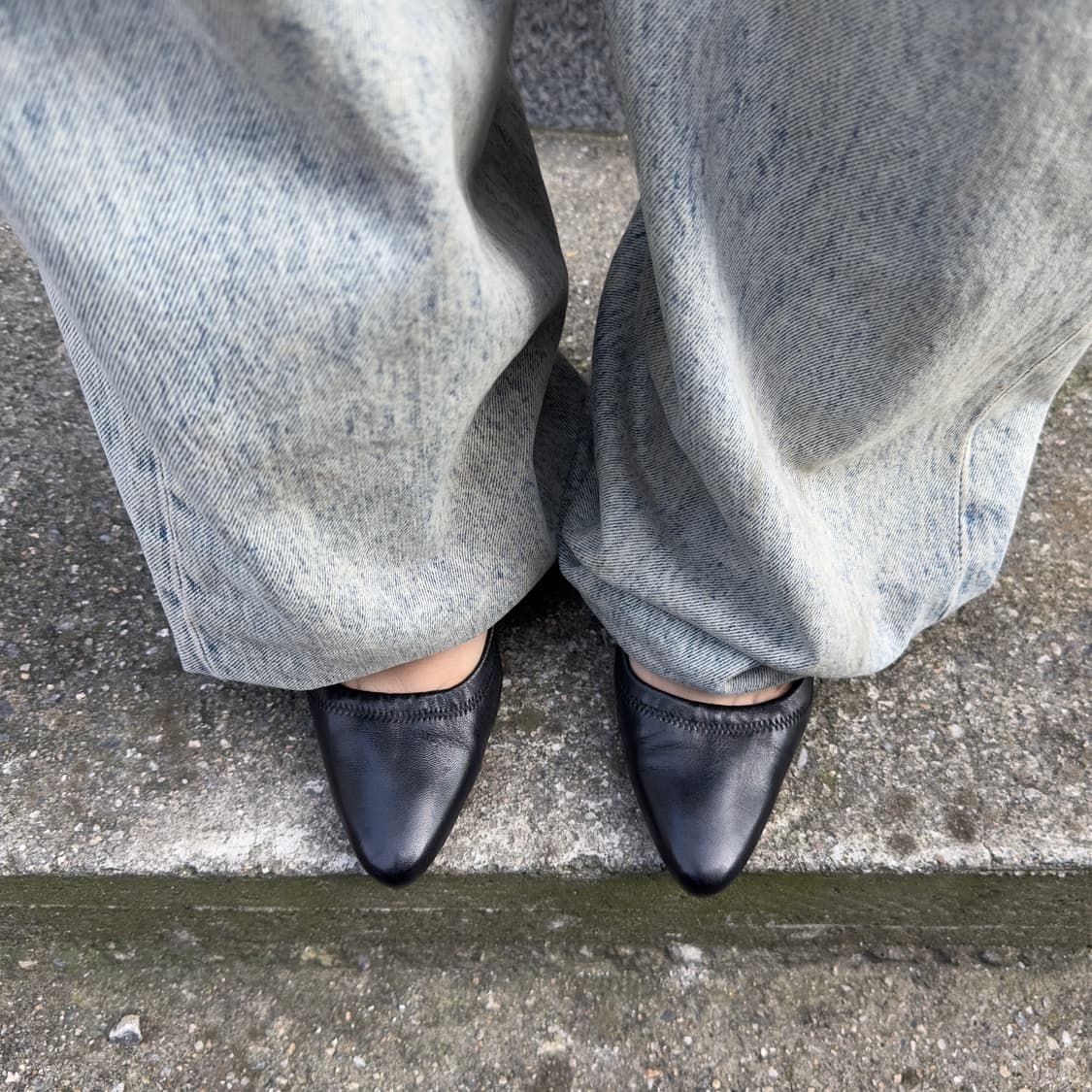 00s 블랙 프라다 스포츠 레더 힐 상품이미지7